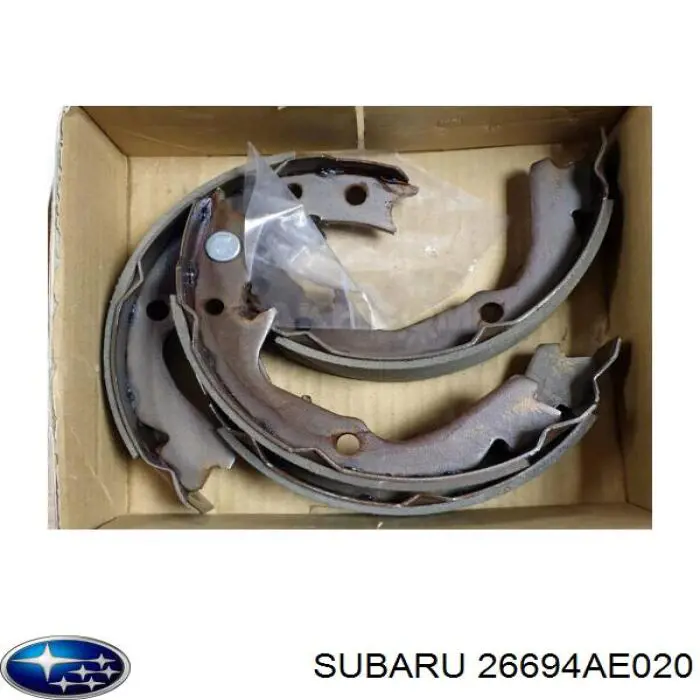 Колодки ручника 26694AE020 Subaru