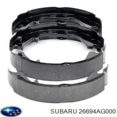 26694AG000 Subaru Тормозные колодки ручника