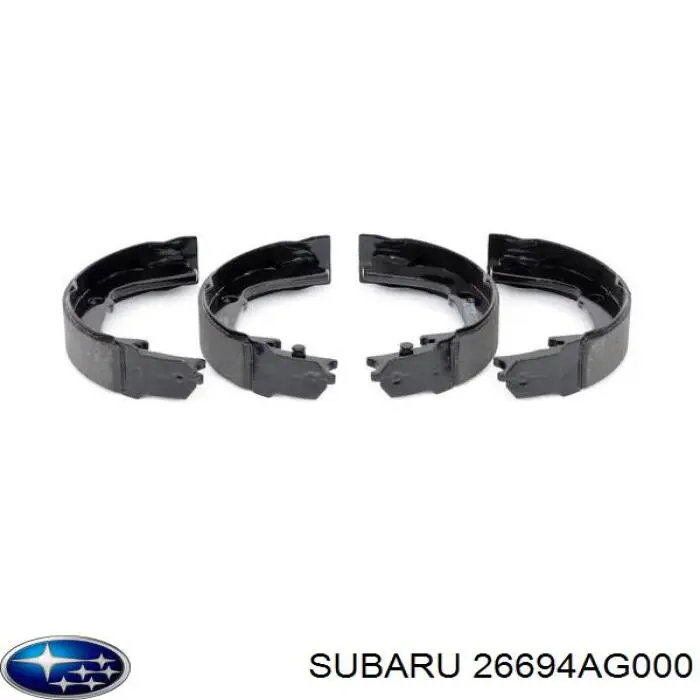 Колодки ручника 26694AG000 Subaru