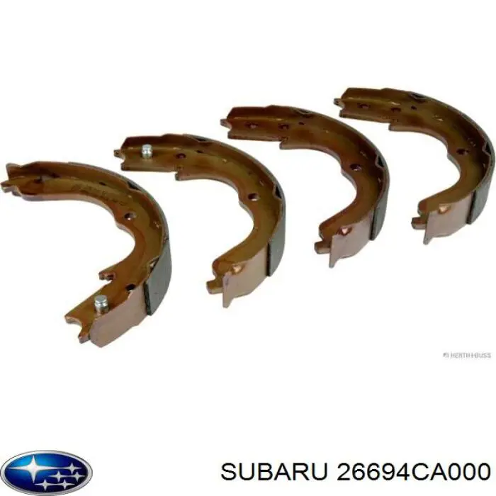 Тормозные колодки стояночного тормоза Subaru 26694CA000 цена, от 19.37 USD