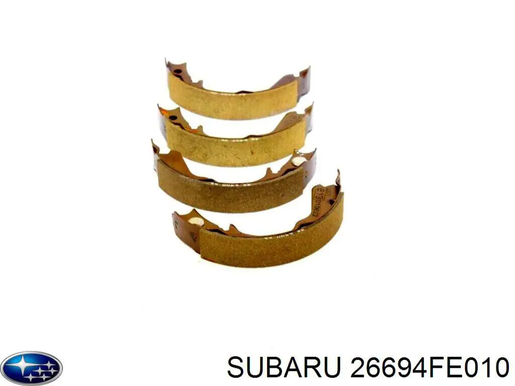 26694FE010 Subaru задние барабанные колодки
