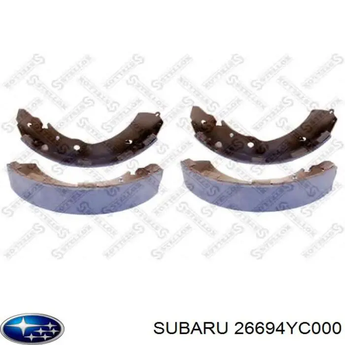 Колодки ручника MN150574 Chrysler