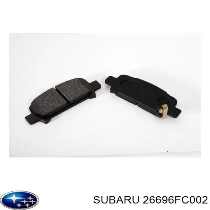 Купить 26696FC002 Subaru Колодки тормозные задние, дисковые
