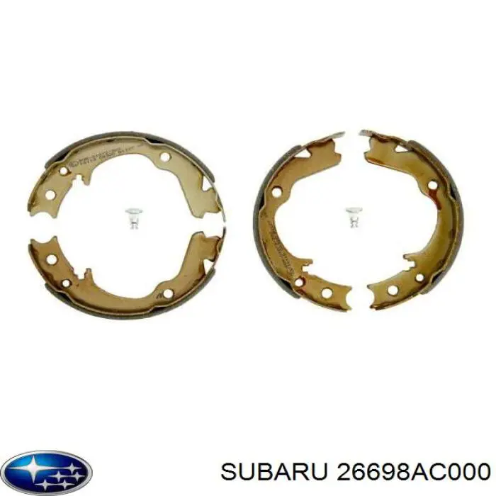 Тормозные колодки стояночного тормоза Subaru 26698AC000 цена, от 24.11 USD