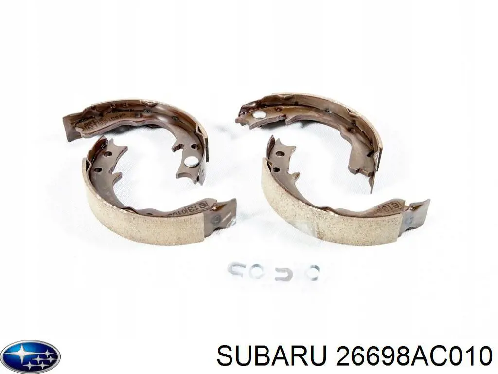 Тормоза рабочие задние ножные и тормозные барабаны Subaru 26698AC010 цена, от 24.45 USD