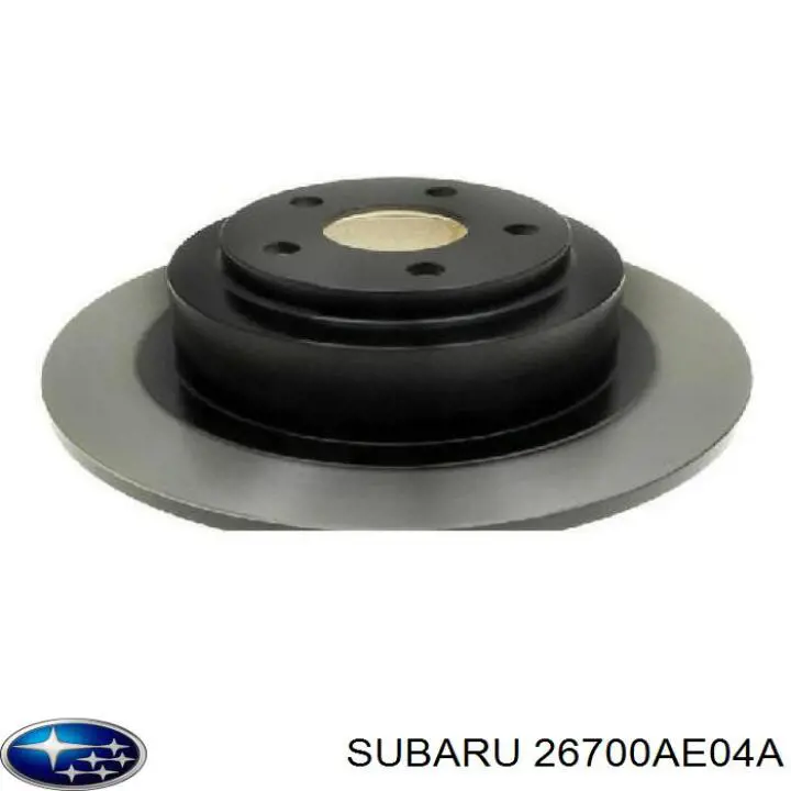 Тормозные диски 26700AE04A Subaru