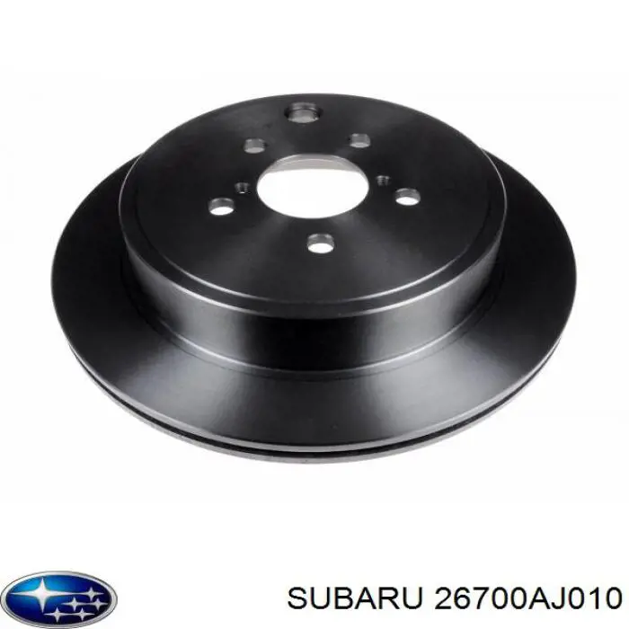 26700AJ010 Subaru диск тормозной задний