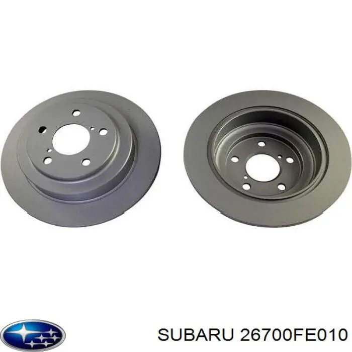 Задний тормозной диск Subaru 26700FE010 цена, от 28.68 USD