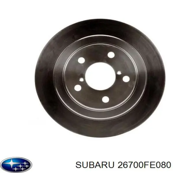 Купить 26700FE080 Subaru Диск тормозной задний