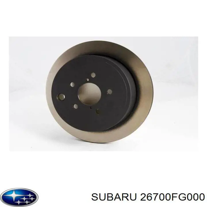 Disco do freio traseiro Subaru 26700FG000 preço, a partir de 60,35 USD