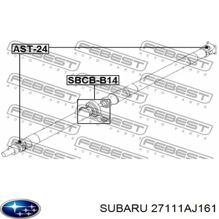 27111AJ161 Subaru