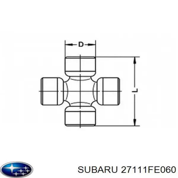 Вал карданный задний в сборе Subaru 27111FE062 цена, от 14.11 USD