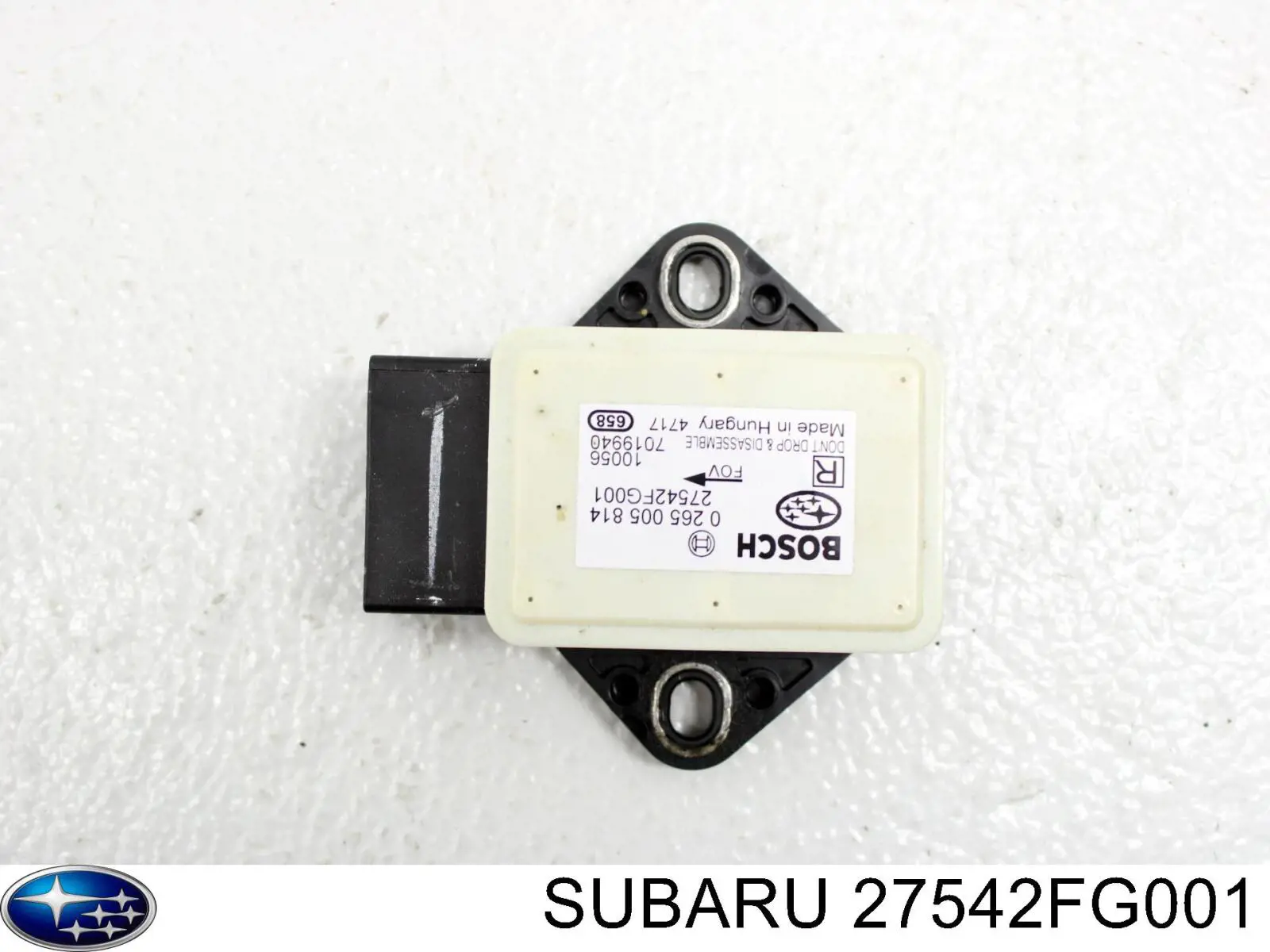 27542FG001 Subaru sensor de aceleração transversal (esp)