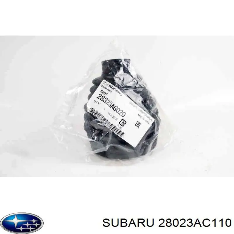 28023AC110 Subaru пыльник шруса передней полуоси наружный