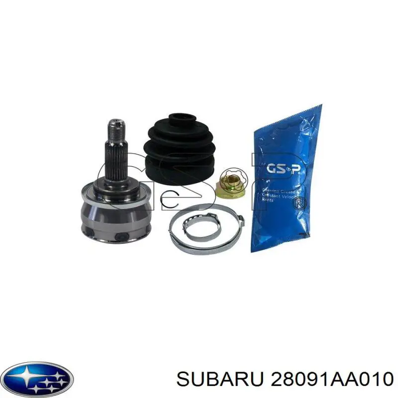 Купить 28091AA010 Subaru Внешняя граната