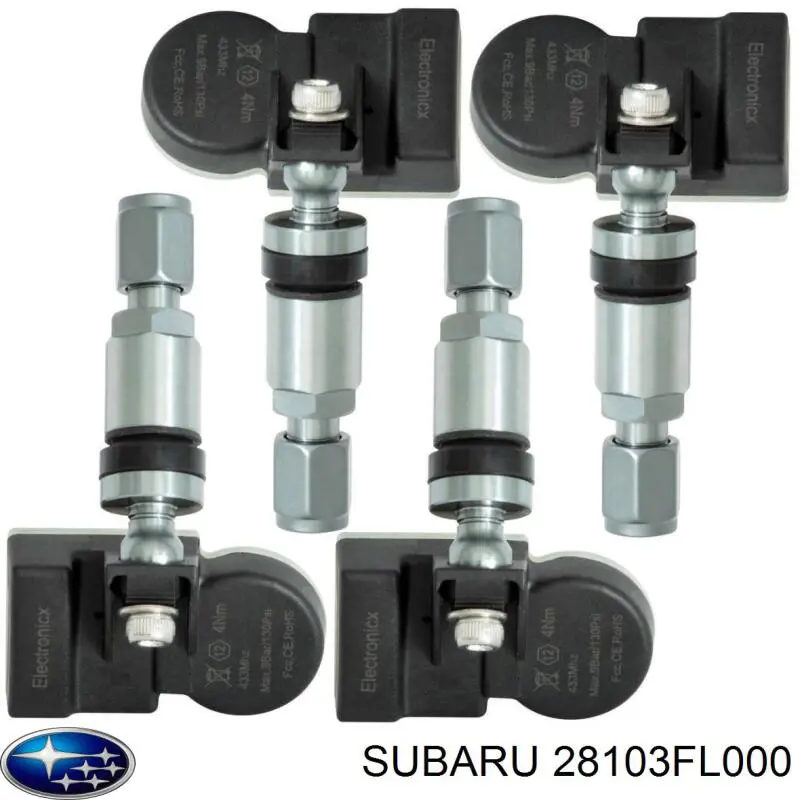 Датчик давления воздуха в шинах Subaru 28103FL000