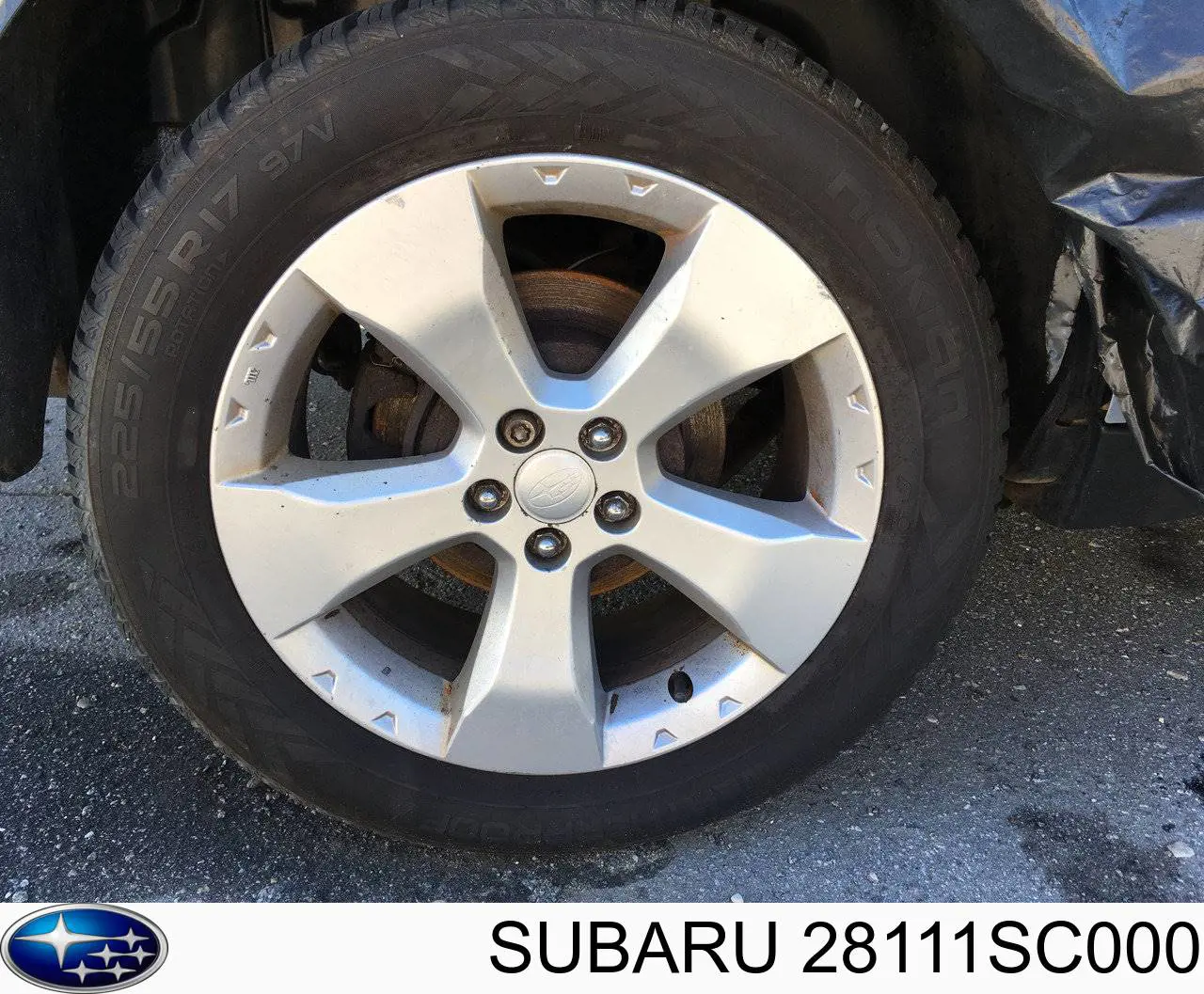 Диски колесные 28111SC041 Subaru