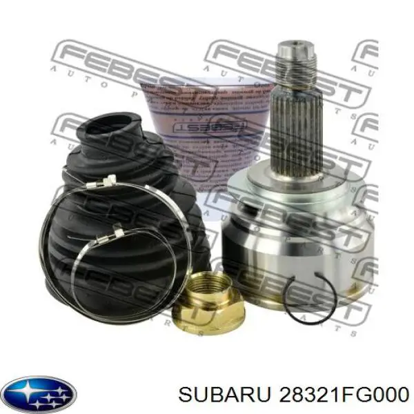 Полуось (привод) передняя Subaru 28321FG000 цена, от 56.43 USD