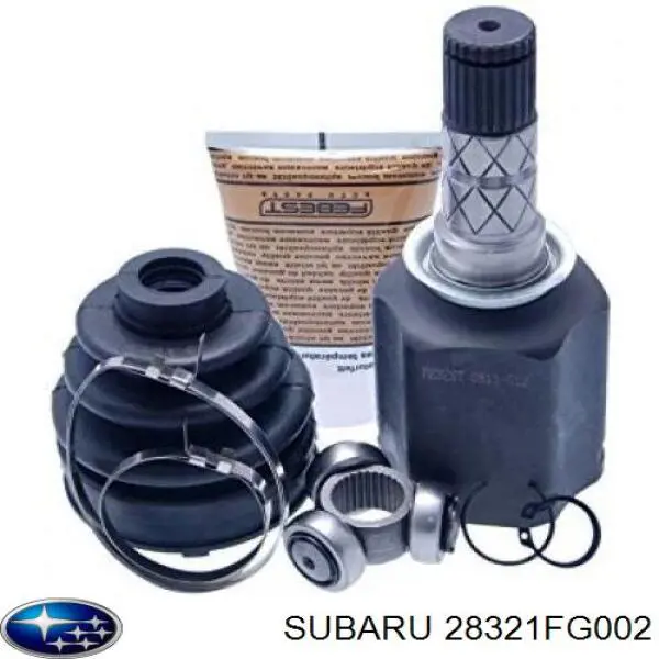 Полуось (привод) передняя 28321FG002 Subaru