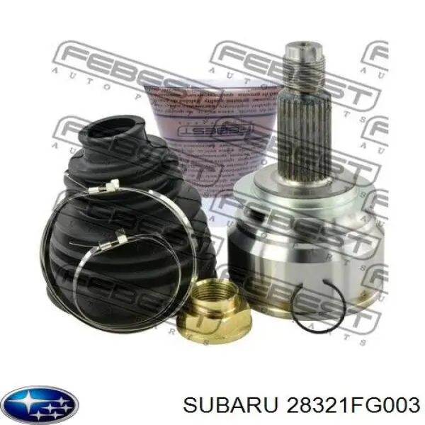 Полуось передняя 28321FG003 Subaru