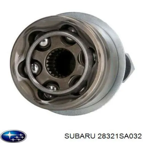 28321SA032 Subaru Ось передняя в сборе