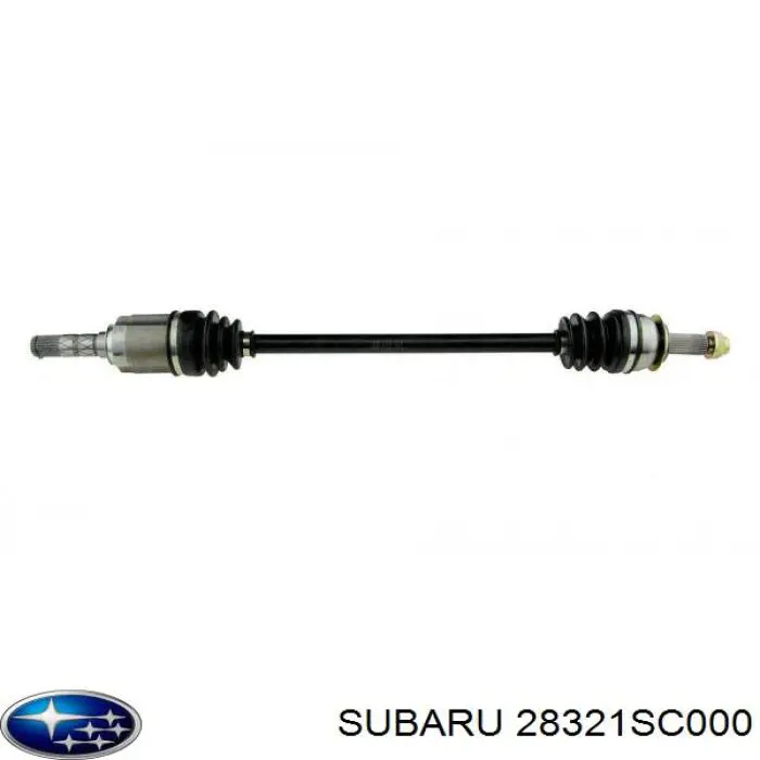 28321SC030 Subaru semieixo (acionador dianteiro)
