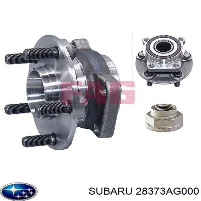 Cubo dianteiro Subaru 28373AG000