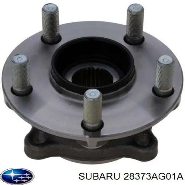 Купить 28373AG01A Subaru Ступица переднего колеса