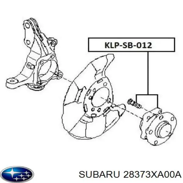 Передняя ступица 28373XA00A Subaru