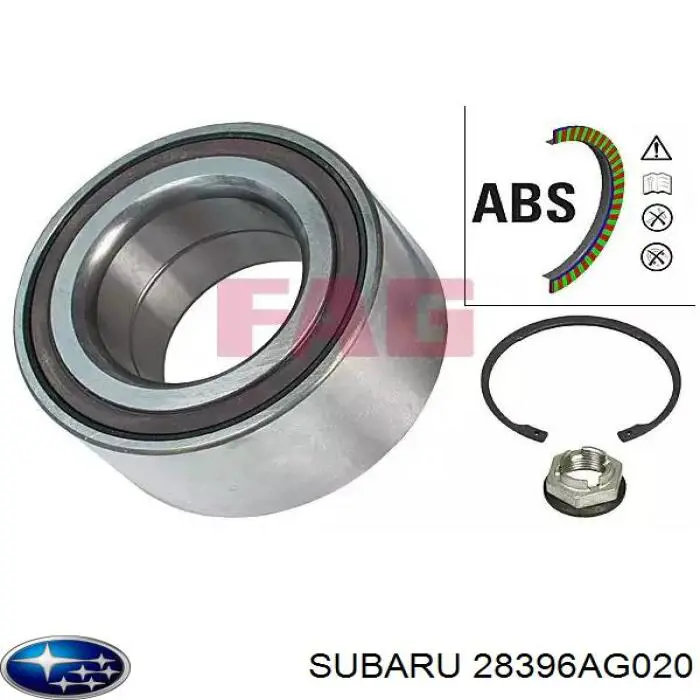  Subaru 28396AG020 цена, от 43.65 USD