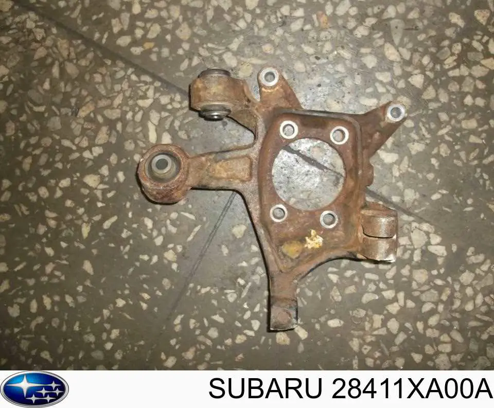 28411XA00A Subaru цапфа (поворотный кулак задний правый)
