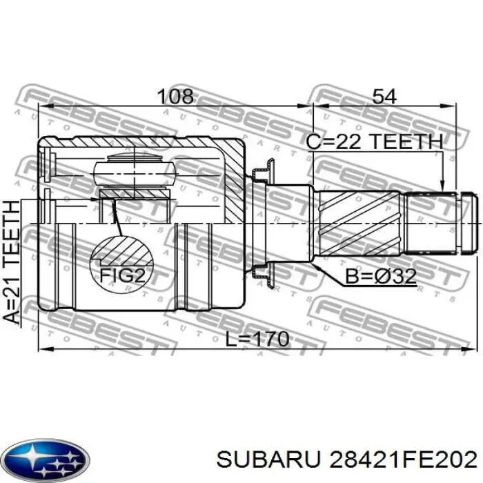  28421FE201 Subaru