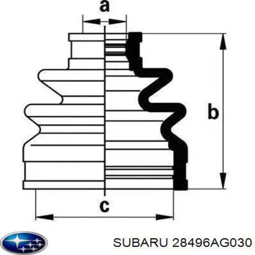  28496AG030 Subaru