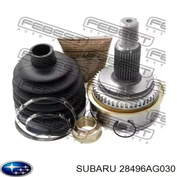 Пыльник наружной гранаты, задней полуоси Subaru 28496AG030 цена, от 14.87 USD