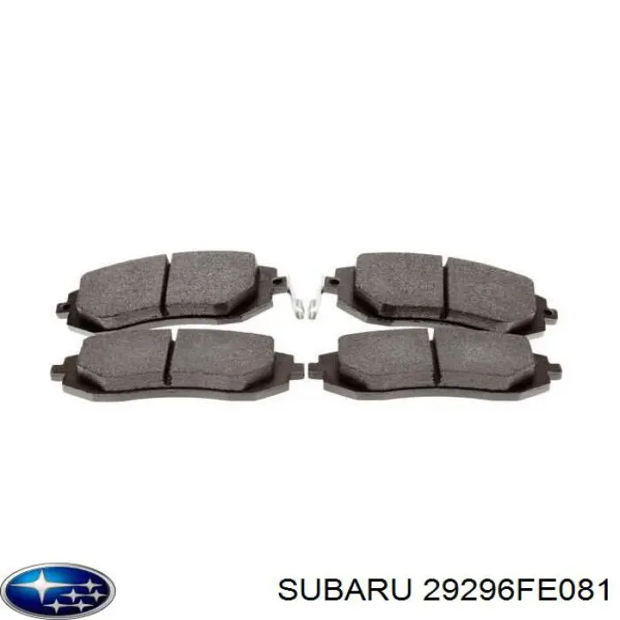 Купить 29296FE081 Subaru Колодки тормозные