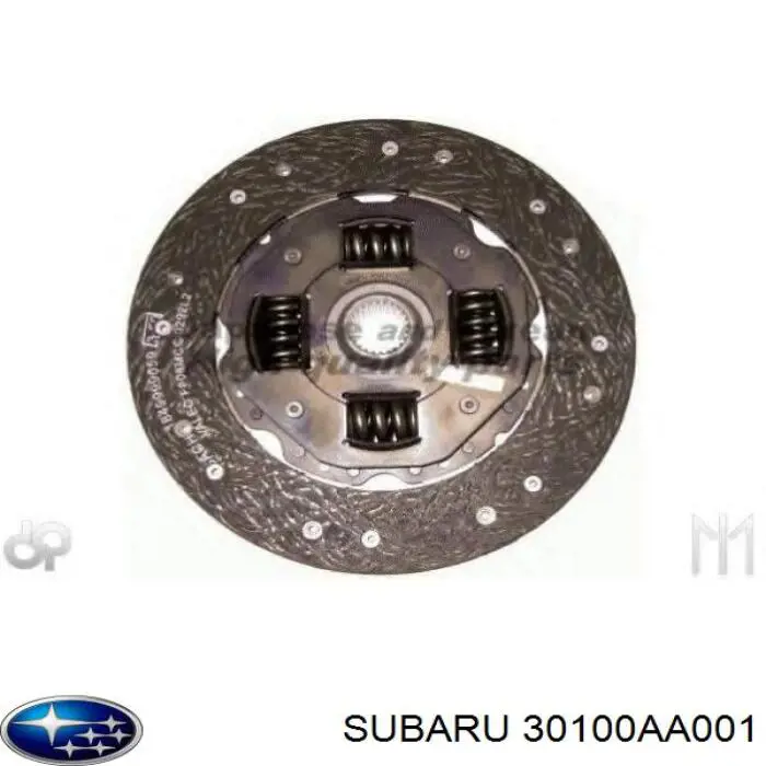 Диск сцепления 30100AA194 Subaru