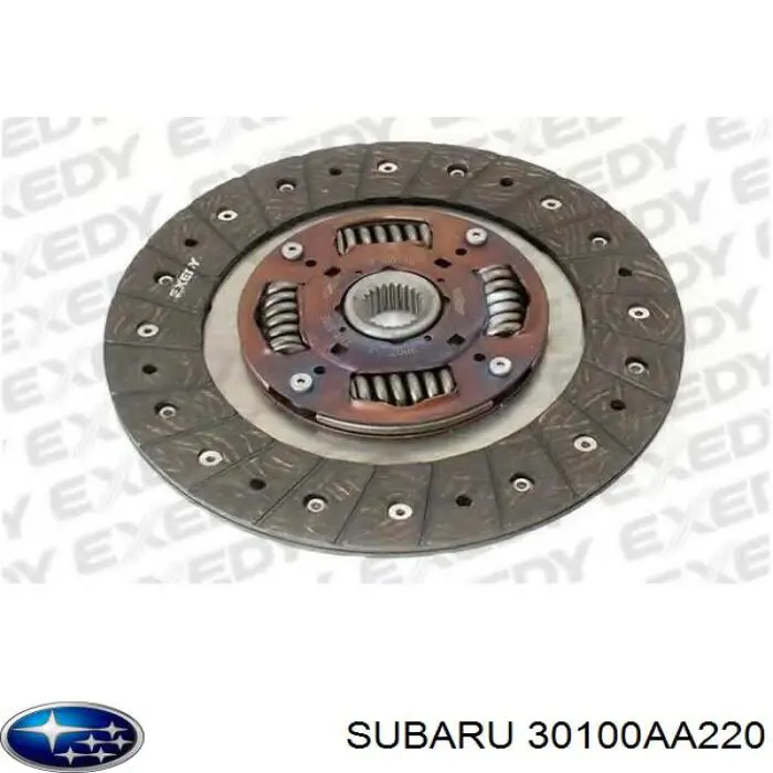 Диск сцепления 30100AA220 Subaru