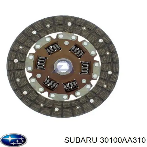 Диск сцепления 30100AA310 Subaru