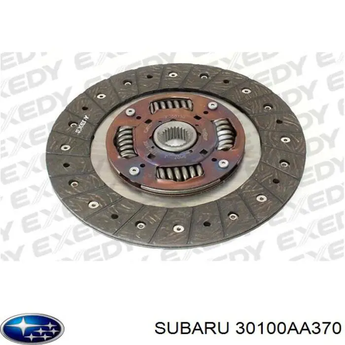 30100AA370 Subaru диск сцепления