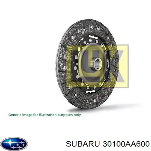 30100AA600 Subaru диск сцепления
