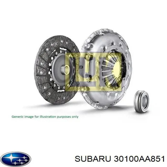 Диск сцепления 30100AA851 Subaru