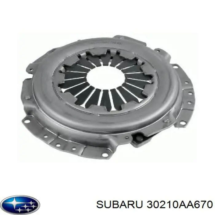 Корзина сцепления на Subaru Impreza III 