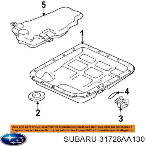 31728AA130 Subaru фильтр акпп