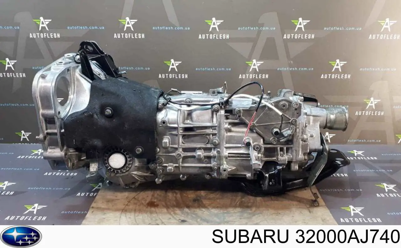 32000AJ740 Subaru caixa de mudança montada (caixa mecânica de velocidades)