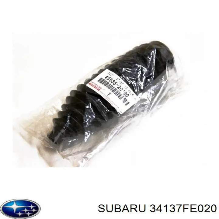 34137FE020 Subaru пыльник рулевого механизма (рейки правый)