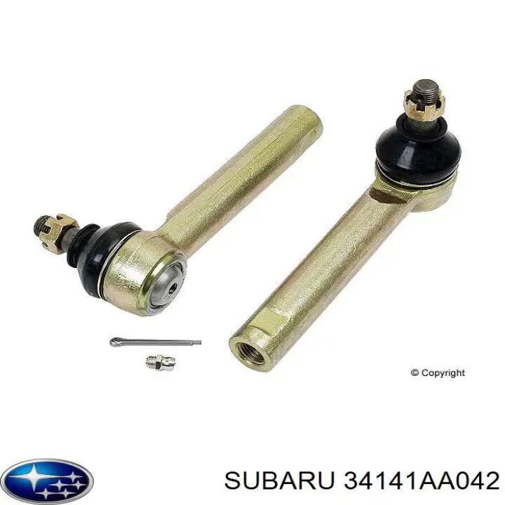 Ponta externa da barra de direção 34141AA042 Subaru