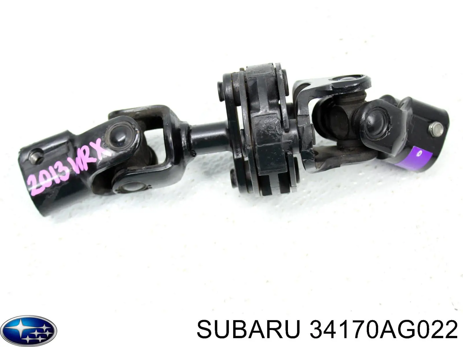 Вал рулевой колонки нижний Subaru 34170AG022