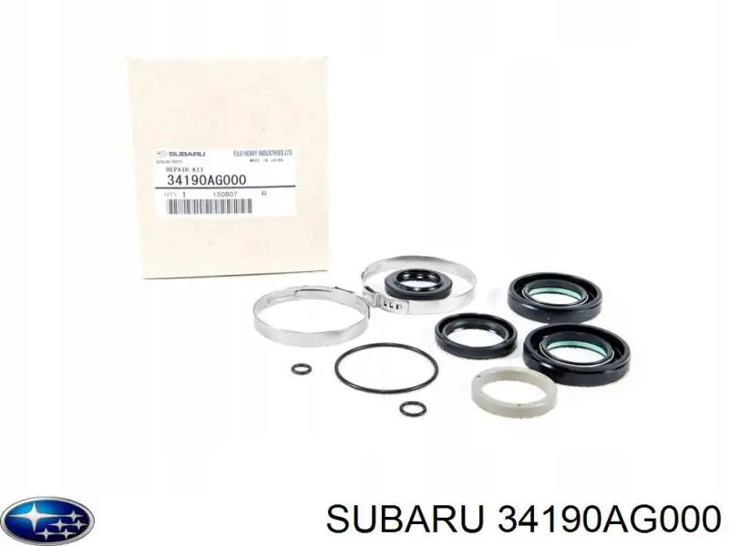 34190AG000 Subaru ремкомплект рулевой рейки (механизма, (ком-кт уплотнений))