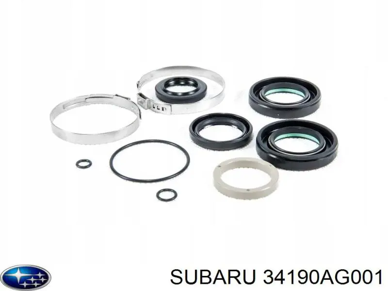 Kit de reparação da cremalheira da direção (do mecanismo), (kit de vedantes) para Subaru Legacy (B13)