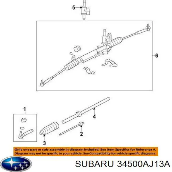  34500AJ13A Subaru